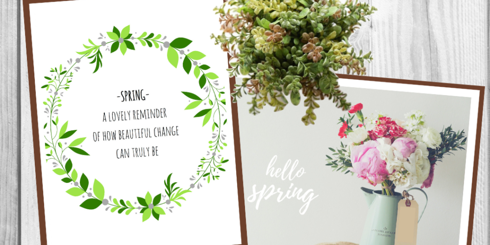 spring has sprung, spring printables, spring printable, spring, spring quotes, free printables, free printable, diy decor, spring decor