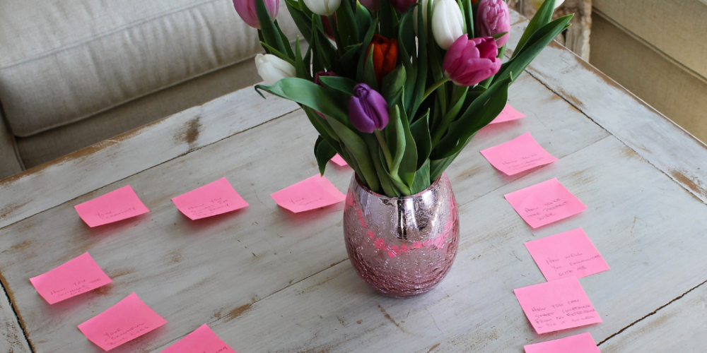 best Valentine's Day gift, The best valentine's day gift I ever received from my husband, the best DIY Valentine's Day gift, gifts for significant other, Valentine's Day gift for husband, post it notes, Valentine's Day love, showing your love to significant other