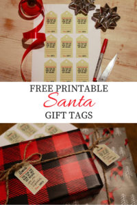 Santa Gift Tags Printable, Christmas gift tags, Santa tags for kids, Santa's nice list gift tag free printable, free printable, printable, santa, santa's nice list, santa gift tags, gift tags, christmas gift tags, love santa