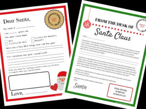 letters from santa printable, letters to santa printable, letters to santa template, letter from santa template, free letter from santa, free letter to santa, letters to/from santa free printables, letters to santa, letters from santa, santa letters, letter to santa, letter from santa, santa, write to santa, free printables, free printable, printables, printable