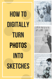 how to print photo art on book pages tutorial, print photo art, photo art, printing art, printing on book pages, art on book pages, book pages art, book, book art, turning photos into sketches, tutorial, computer tutorial, diy decor, microsoft publisher