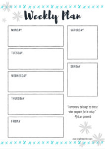 how to successfully complete your weekly to do list free printable simply september