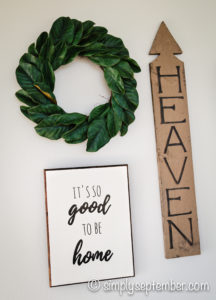 farmhouse wood signs, farmhouse signs and introducing simply september shop, farmhouse signs, farmhouse sign, farmhouse, farmhouse decor, diy farmhouse decor, simply september shop, etsy shop, etsy, wood farmhouse signs, wood signs, it's so good to be home, heaven