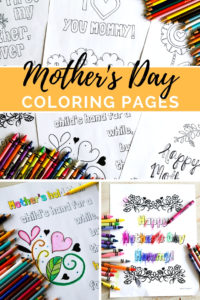 Mother's Day Coloring Pages - Simply September