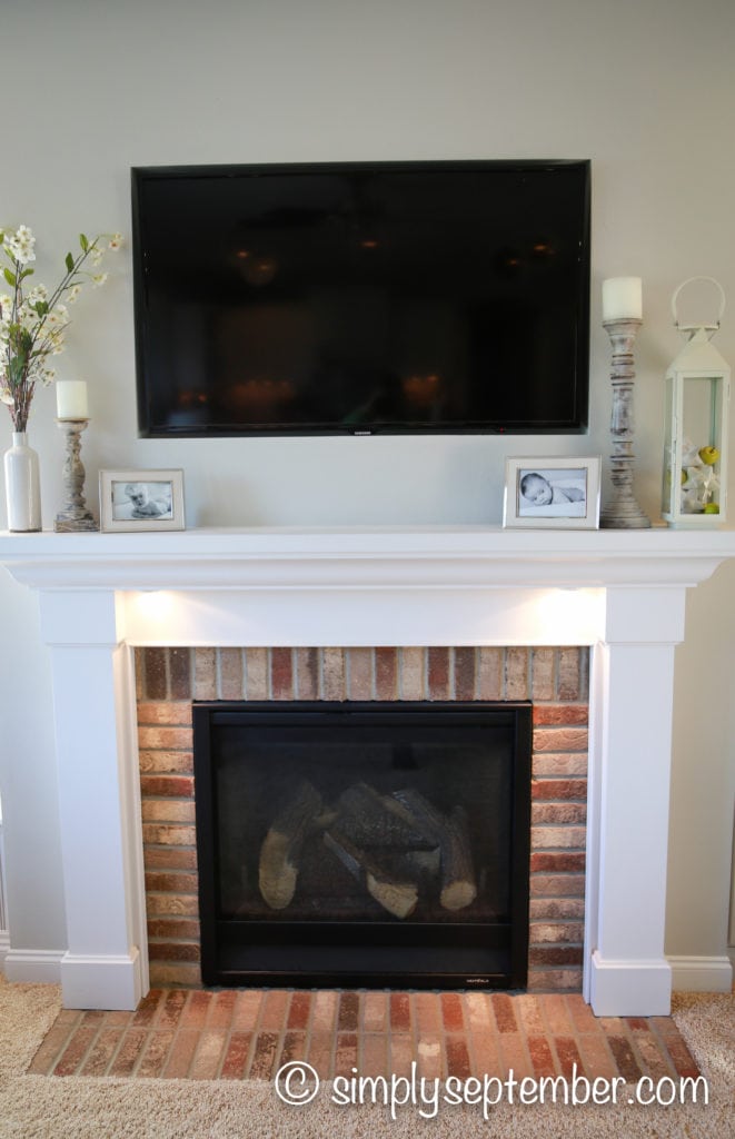 How to Baby Proof a Fireplace: DIY Hearth Cushion - Simply September