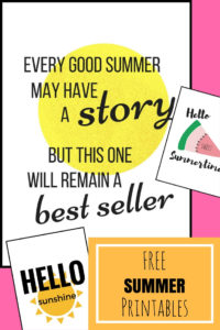 summer printables, hello sunshine, watermelon, hello sunshine, summer, every good summer may have a story, summer story, free printables, free printable, summer printables, summer printable, free summer printable, summer wall decor, summer art, summer printables, sunshine, sun, summer story, best seller