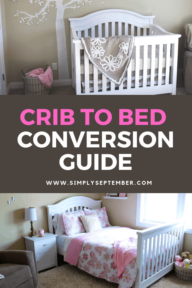 rails for converting crib to a bed