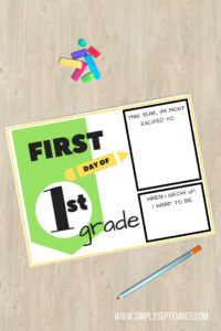 first day of school printables, school, first day of school, 3k, 4k, 5k, 1st grade, 2nd grade, 3rd grade, 4th grade, 5th grade, 6th grade, 7th grade, 8th grade, 9th grade, 10th grade, 11th grade, 12th grade, printable, free printable, family tradition, scrapbook, last day of school, 1st day of school sign, 1st day of school, 1st day