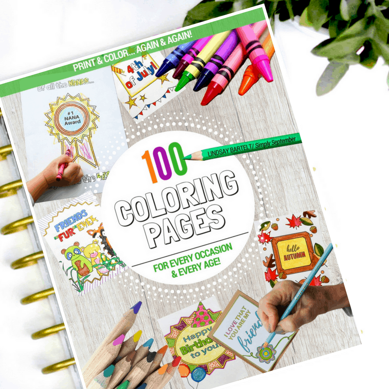 100 Coloring Pages For Every Occasion Age Simply September