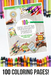 100 Coloring Pages- Digital Coloring Book - Simply September