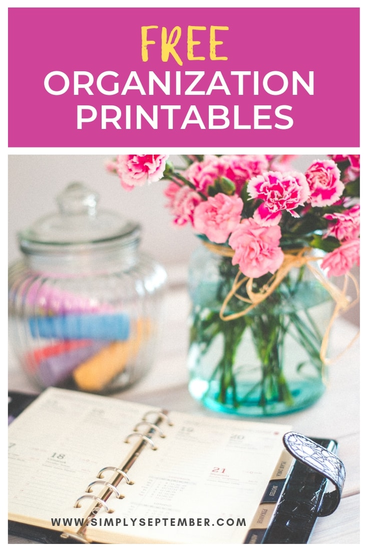 organization printables, free organization printables, free printables, printables, most organized year, organization, organized, organization in the new year, weekly planners, to-do list, to do list, 2018 calendars, free calendars