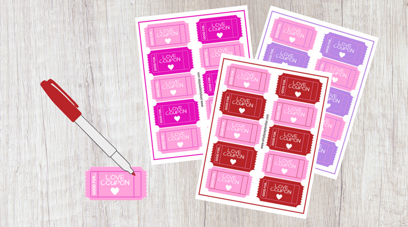 The Perfect Valentine's Day Gift For The Entire Family: Love Coupons 