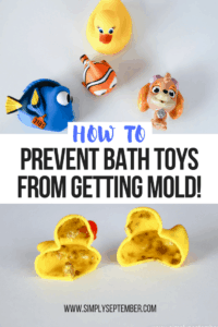 are mouldy bath toys dangerous