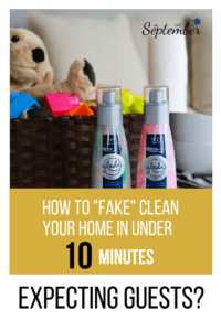 how to clean house fast, how to clean your house fast, how to quickly clean, clean fast, Expecting Guests? How to "Fake" a Clean Home in Under 10 Minutes!, toys, toy storage, storage baskets, baskets, glade, glade air freshener, cleaning, mommy tips, mom tips, closets, clean house, #ad #GladeFineFragaranceMist