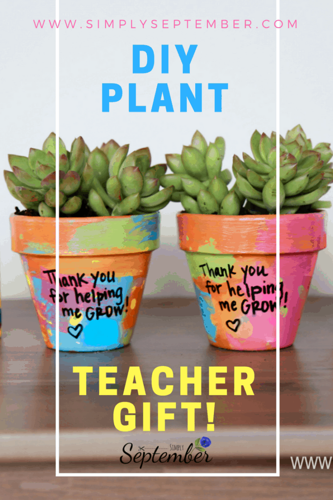 The Perfect DIY Teacher Gift For Children To Make - Simply September