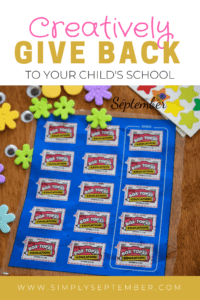 How to creatively give back to your child's school, Kleenex, box top points, box tops, back to school, school crafts, Kleenex crafts, tissue crafts, kid crafts, crafts for kids, helping schools, giving back to schools, flu season, Kleenex boxes