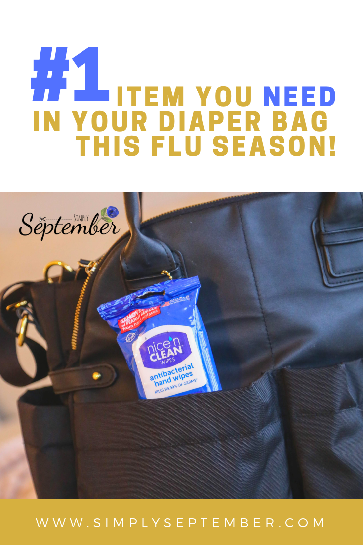 flu season, preventing the flu, fighting the flu, nice n' CLEAN, hand wipes, sanitizer, clean hands, germs, preventing germs, simply september