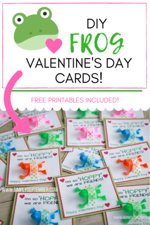 Creating the Perfect Frog Valentine's Day Card: Free Printable - Simply ...