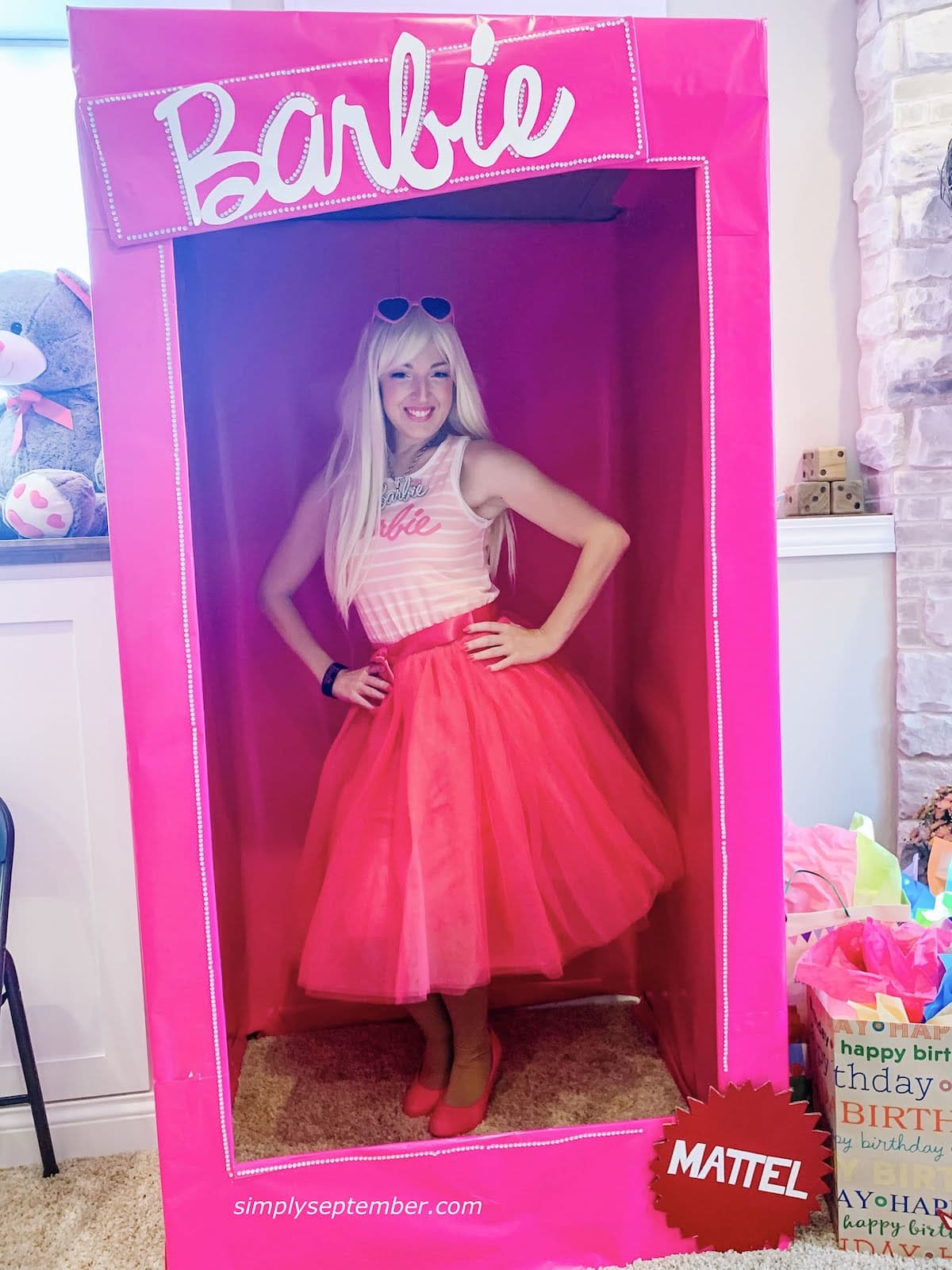 barbie theme dress