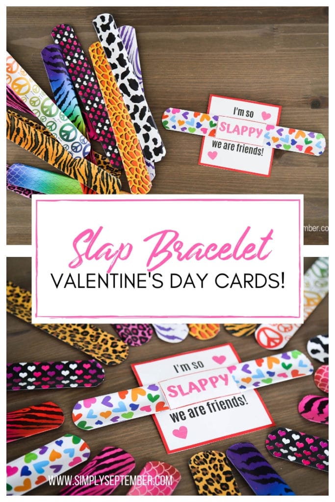 Free Slap Bracelet Valentine Printables You'll Love Simply September