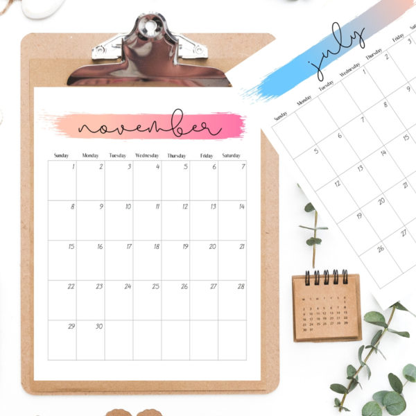Free and Beautiful 2020 Printable Calendars - Simply September