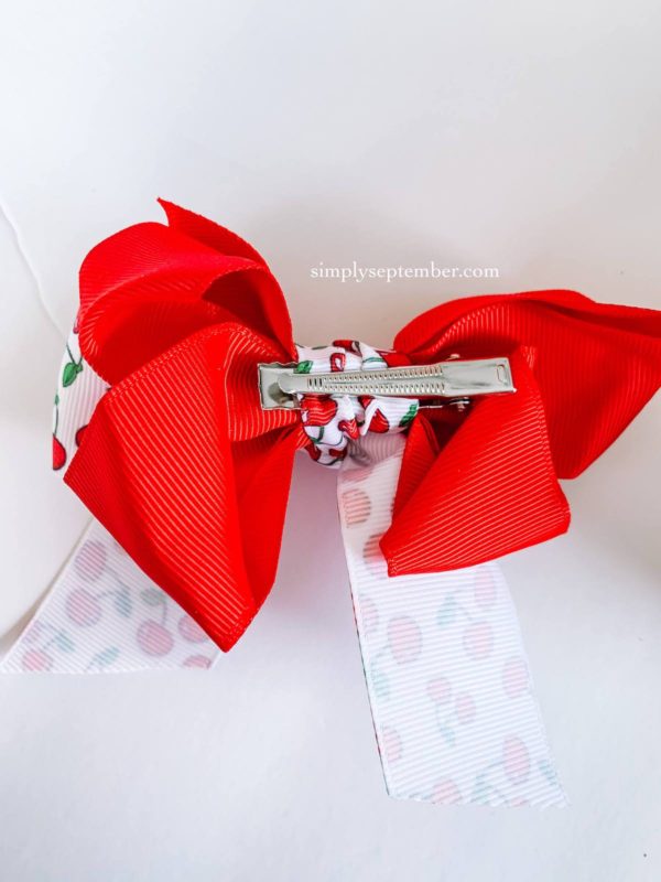 How To Easily DIY Ribbon Hair Bows Simply September