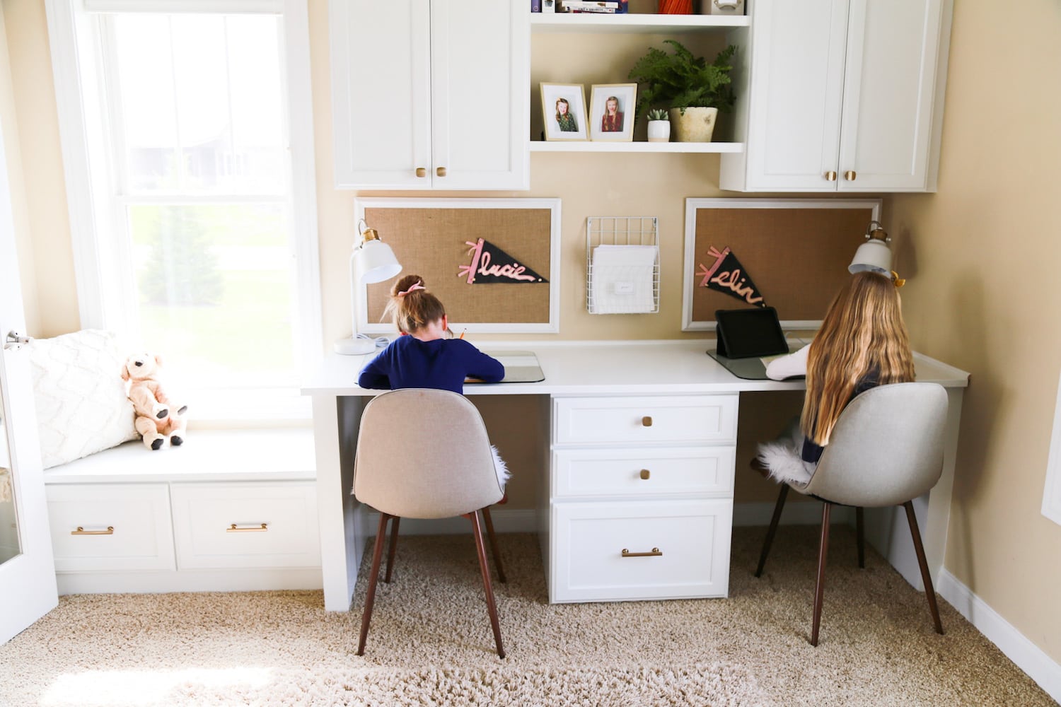 The Custom Desk and Homework Station Your Kids Will Love - Simply